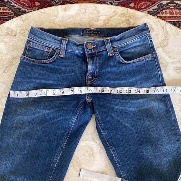 NUDIE Long John Television Blue Jeans - Picture 11 of 13